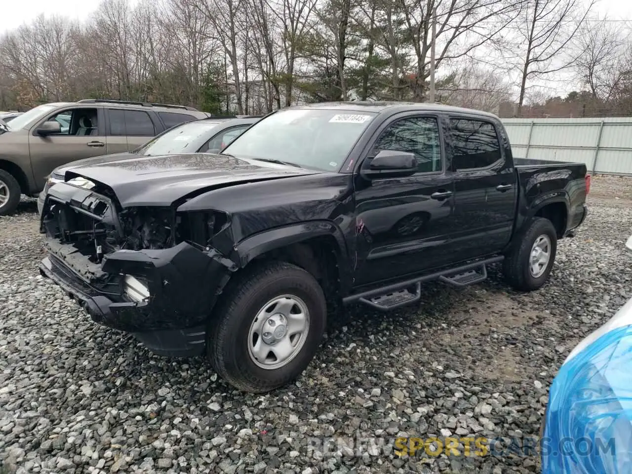 1 fotografías del automóvil dañado 3TMCZ5AN8MM448550 TOYOTA TACOMA 2021