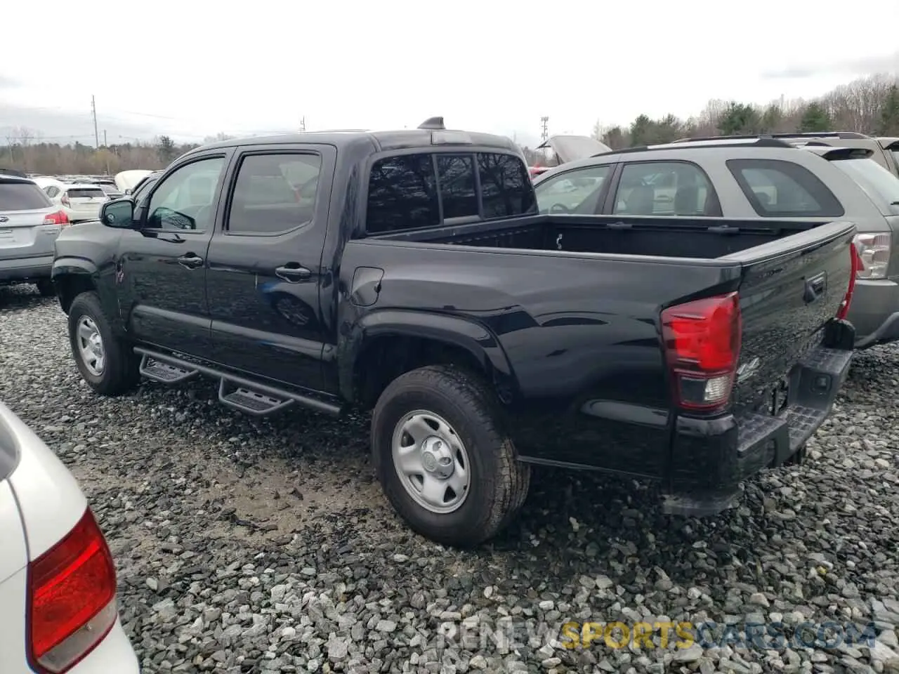 2 fotografías del automóvil dañado 3TMCZ5AN8MM448550 TOYOTA TACOMA 2021