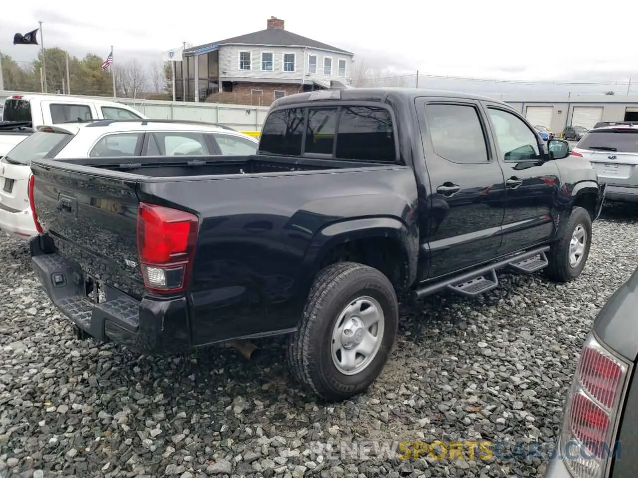 3 fotografías del automóvil dañado 3TMCZ5AN8MM448550 TOYOTA TACOMA 2021