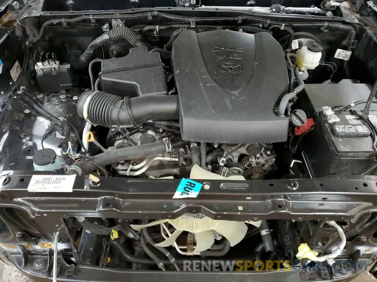 11 fotografías del automóvil dañado 3TMCZ5AN8MM450136 TOYOTA TACOMA 2021