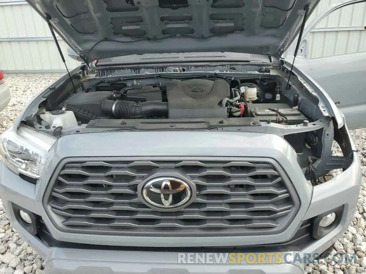 11 fotografías del automóvil dañado 3TMCZ5AN9MM374491 TOYOTA TACOMA 2021