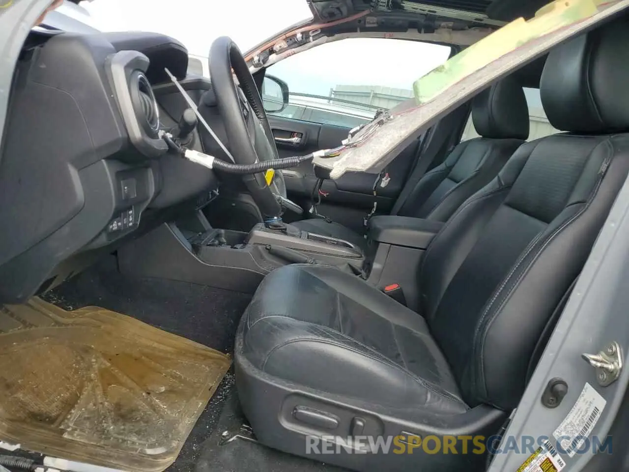 7 fotografías del automóvil dañado 3TMCZ5AN9MM374491 TOYOTA TACOMA 2021