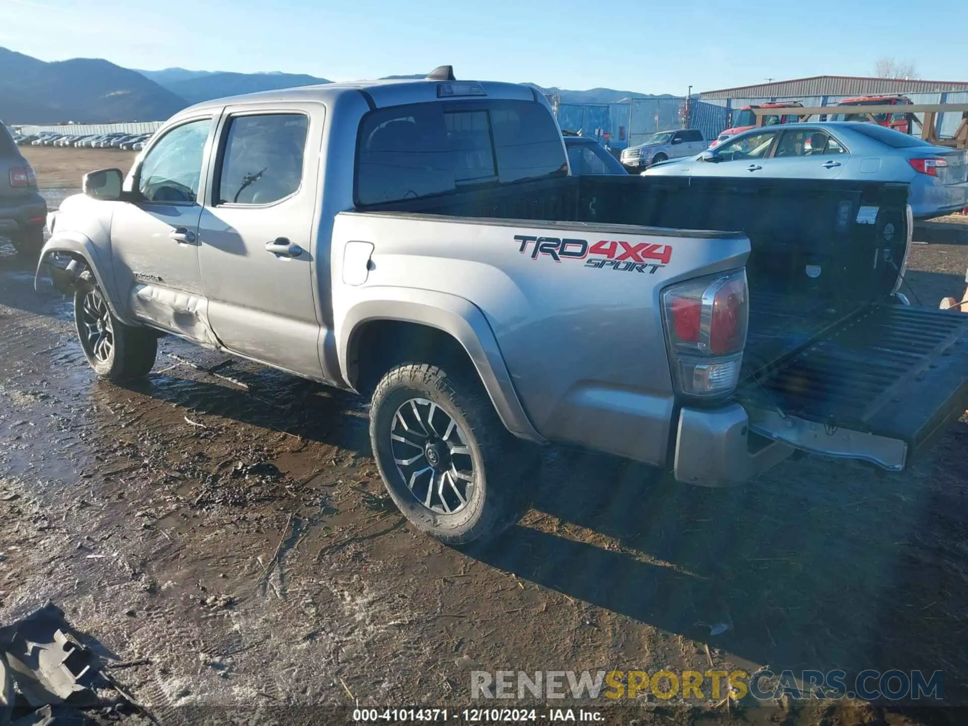 3 fotografías del automóvil dañado 3TMCZ5AN9MM377150 TOYOTA TACOMA 2021