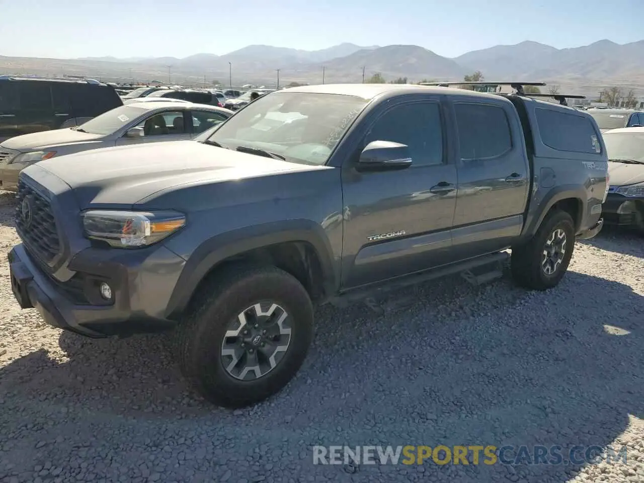 1 fotografías del automóvil dañado 3TMCZ5AN9MM400491 TOYOTA TACOMA 2021