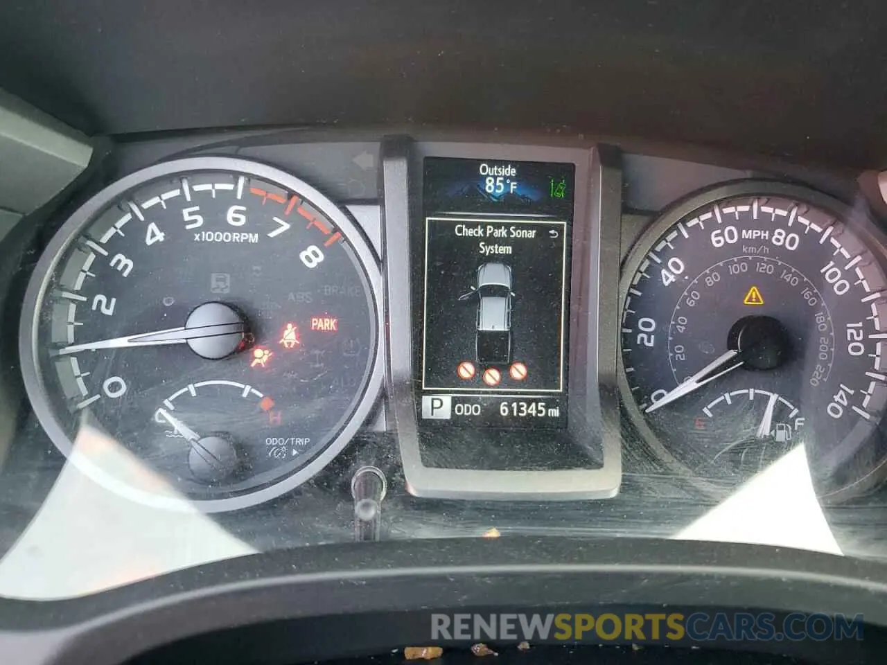 9 fotografías del automóvil dañado 3TMCZ5AN9MM400491 TOYOTA TACOMA 2021