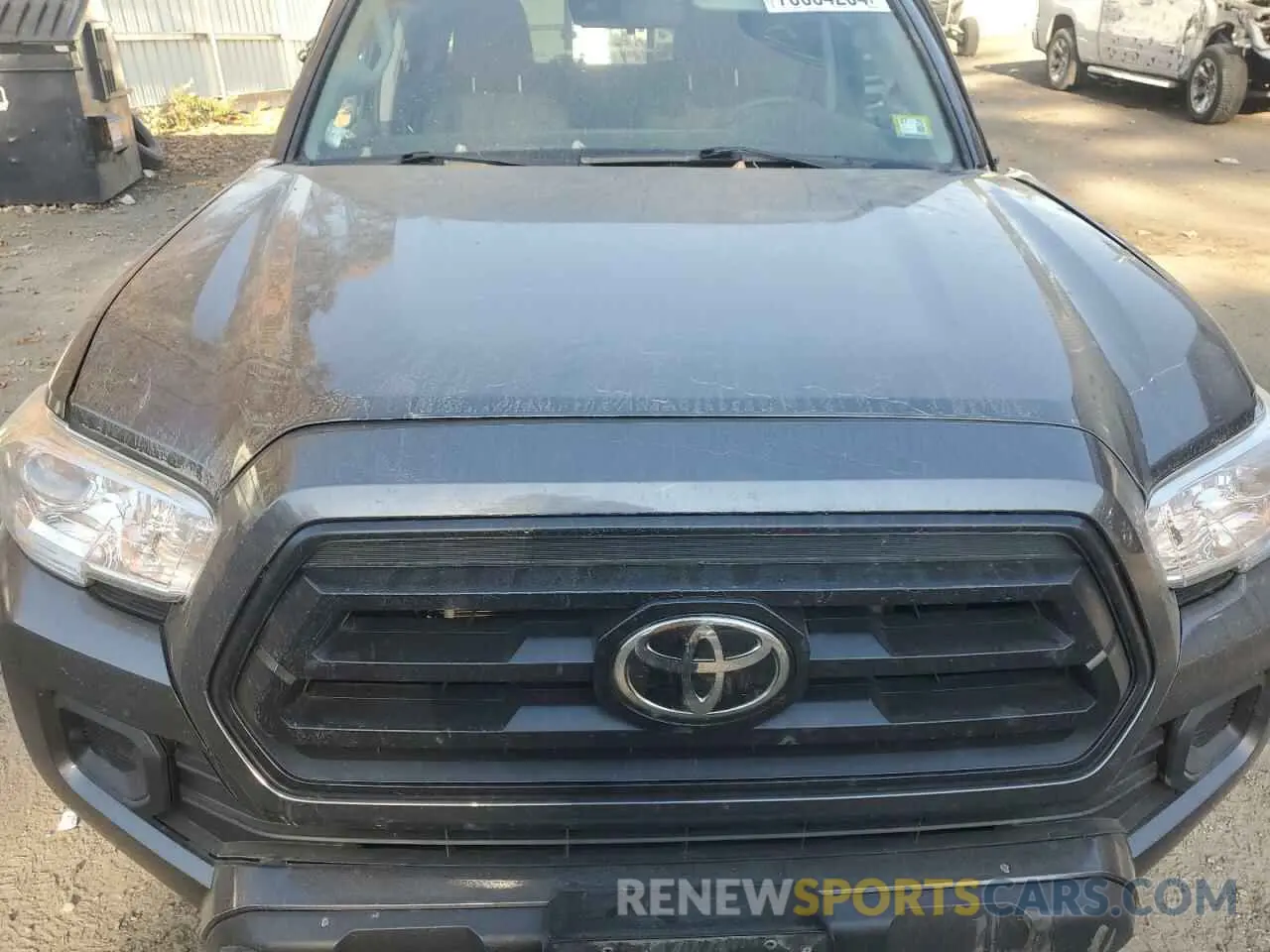 11 fotografías del automóvil dañado 3TMCZ5AN9MM423012 TOYOTA TACOMA 2021