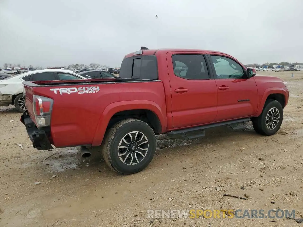 3 fotografías del automóvil dañado 3TMCZ5AN9MM445768 TOYOTA TACOMA 2021