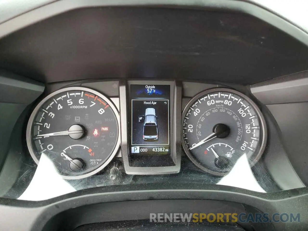 9 fotografías del automóvil dañado 3TMCZ5AN9MM445768 TOYOTA TACOMA 2021