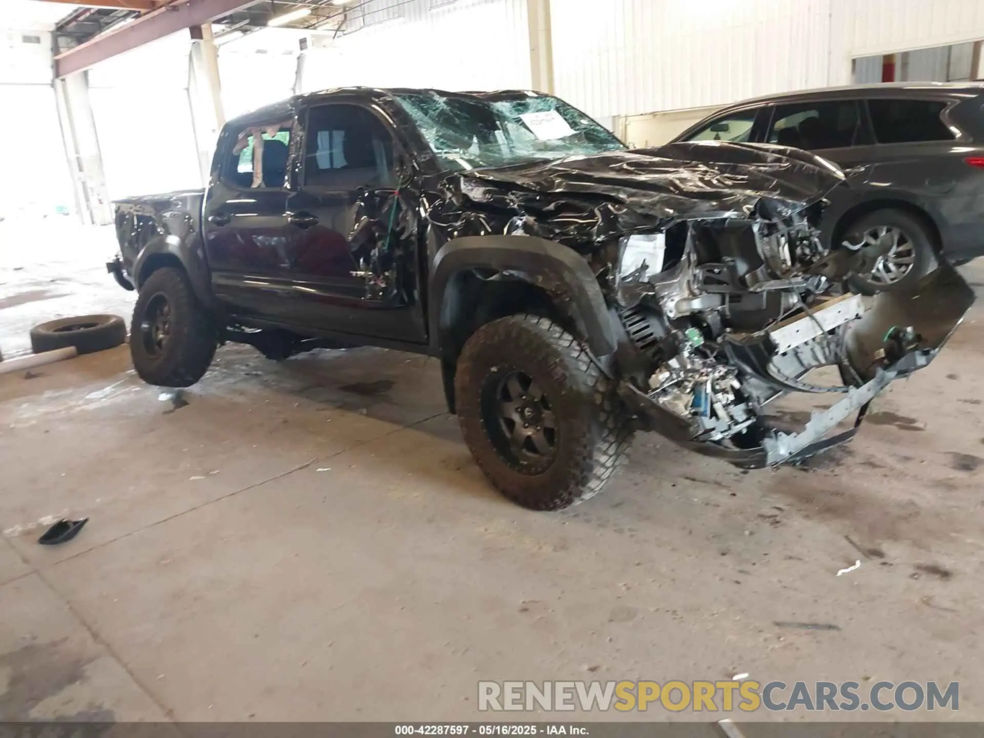 1 fotografías del automóvil dañado 3TMCZ5ANXMM370093 TOYOTA TACOMA 2021