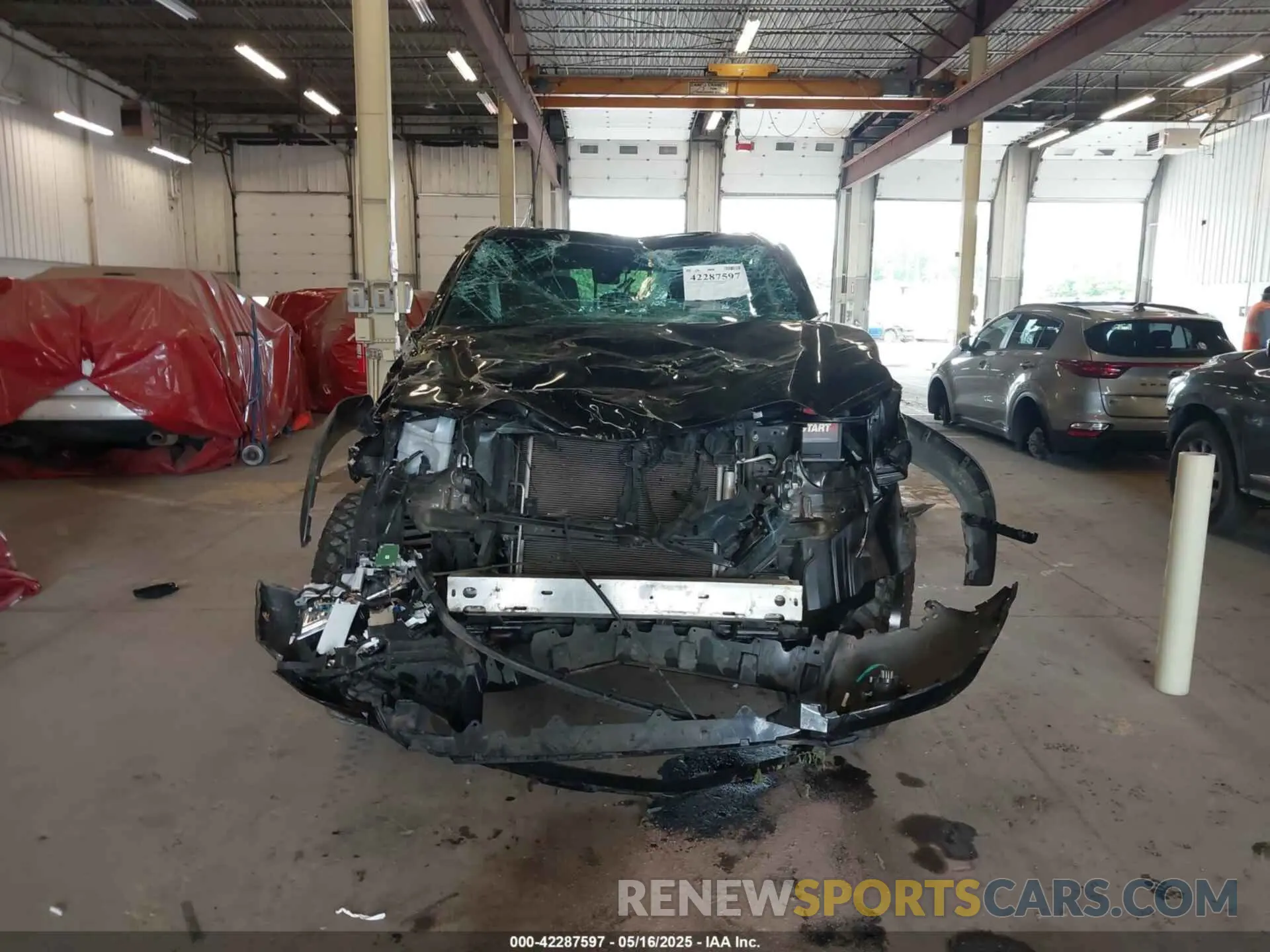 11 fotografías del automóvil dañado 3TMCZ5ANXMM370093 TOYOTA TACOMA 2021