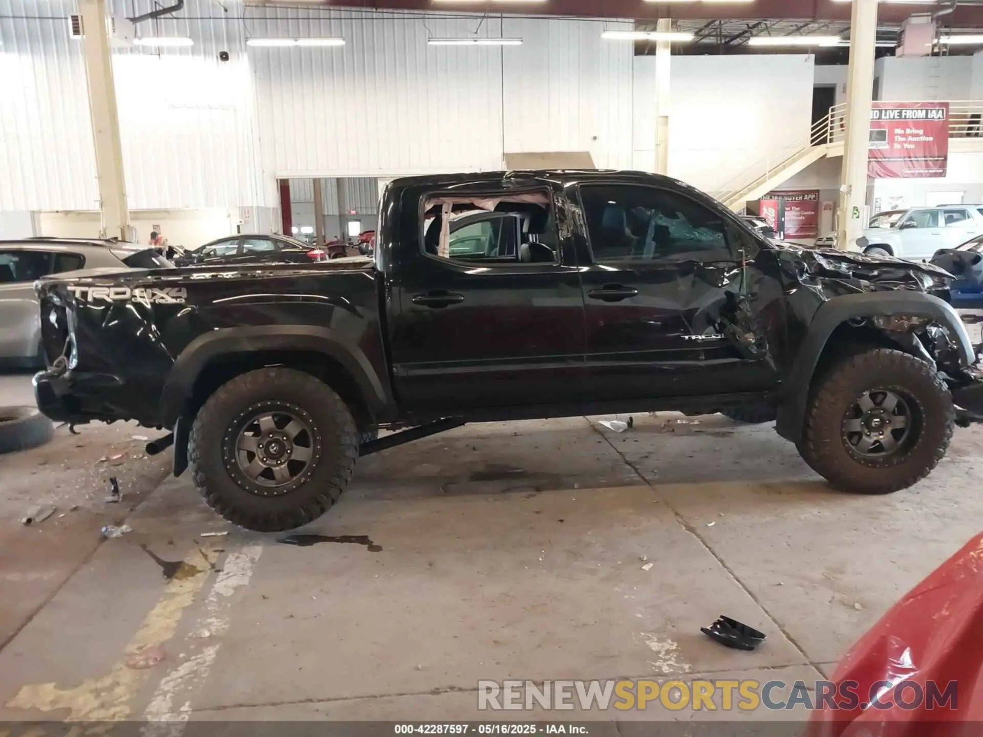 12 fotografías del automóvil dañado 3TMCZ5ANXMM370093 TOYOTA TACOMA 2021