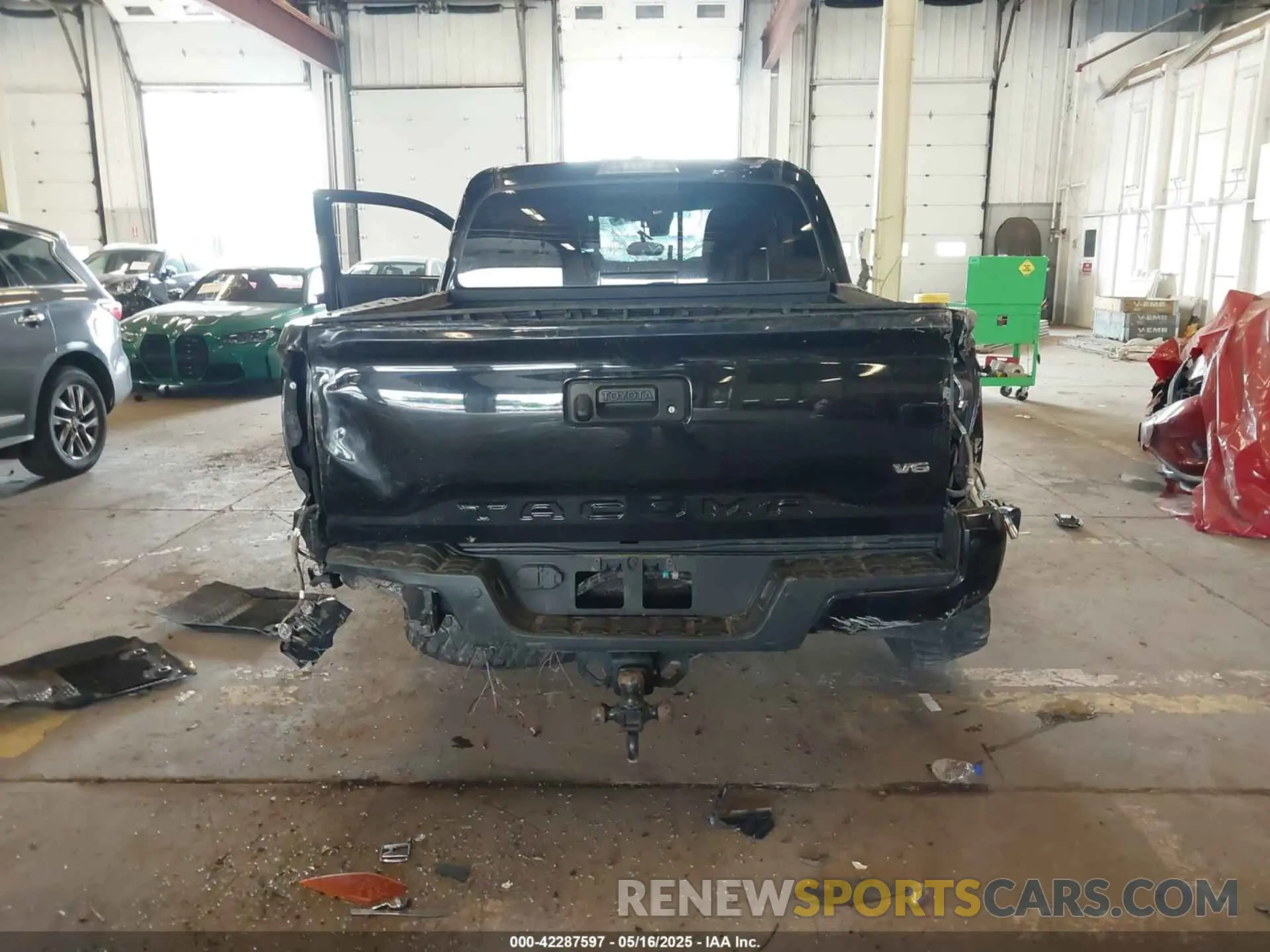 15 fotografías del automóvil dañado 3TMCZ5ANXMM370093 TOYOTA TACOMA 2021