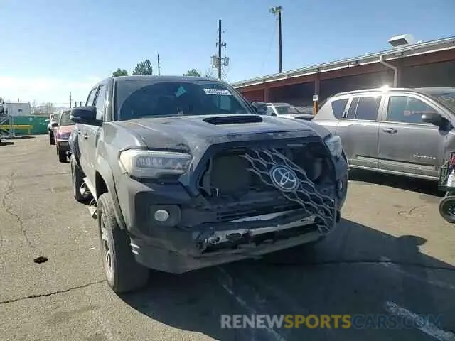 10 fotografías del automóvil dañado 3TMCZ5ANXMM372734 TOYOTA TACOMA 2021