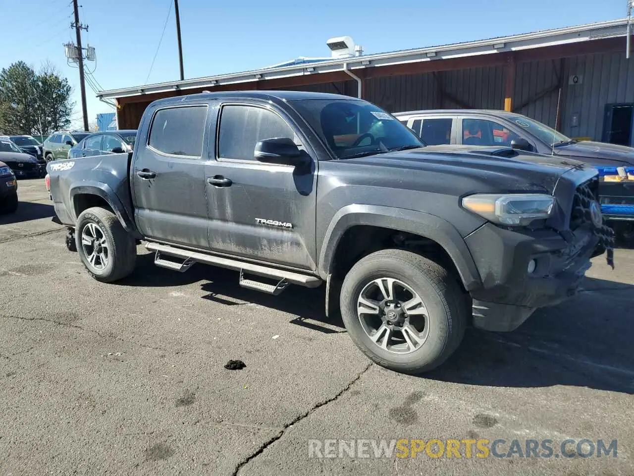 4 fotografías del automóvil dañado 3TMCZ5ANXMM372734 TOYOTA TACOMA 2021