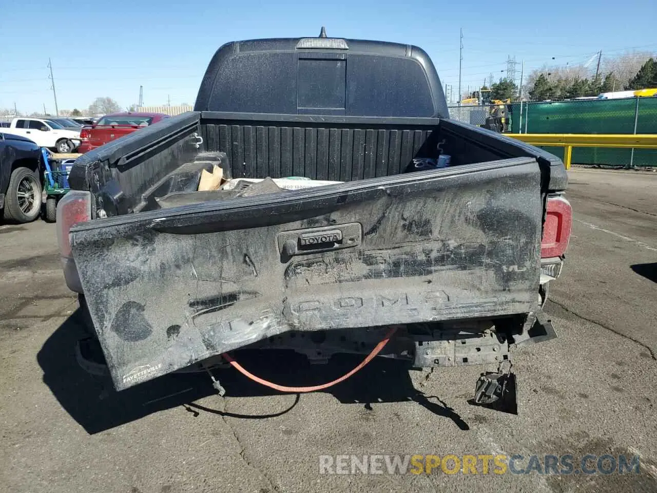 6 fotografías del automóvil dañado 3TMCZ5ANXMM372734 TOYOTA TACOMA 2021