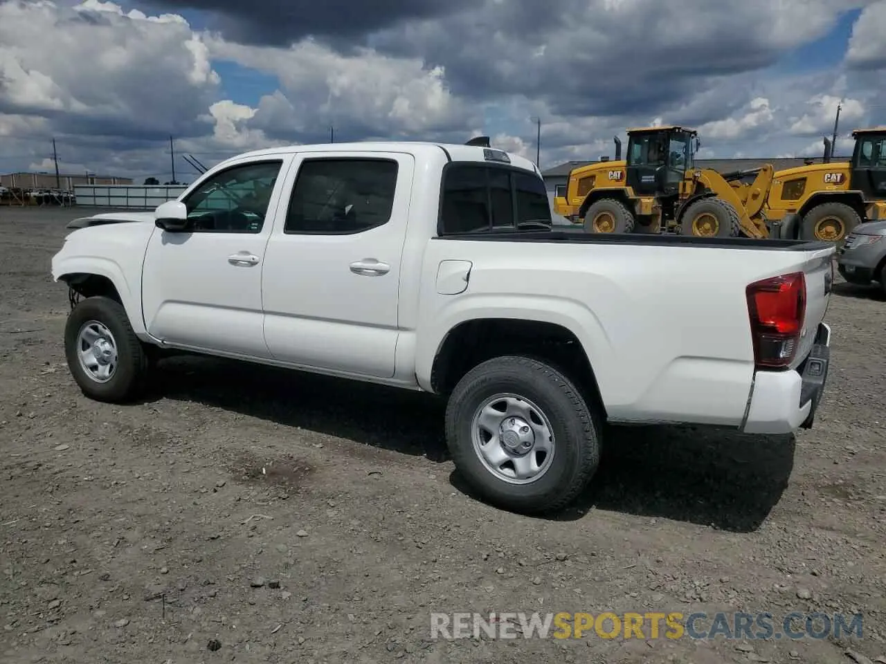 2 fotografías del automóvil dañado 3TMCZ5ANXMM375679 TOYOTA TACOMA 2021