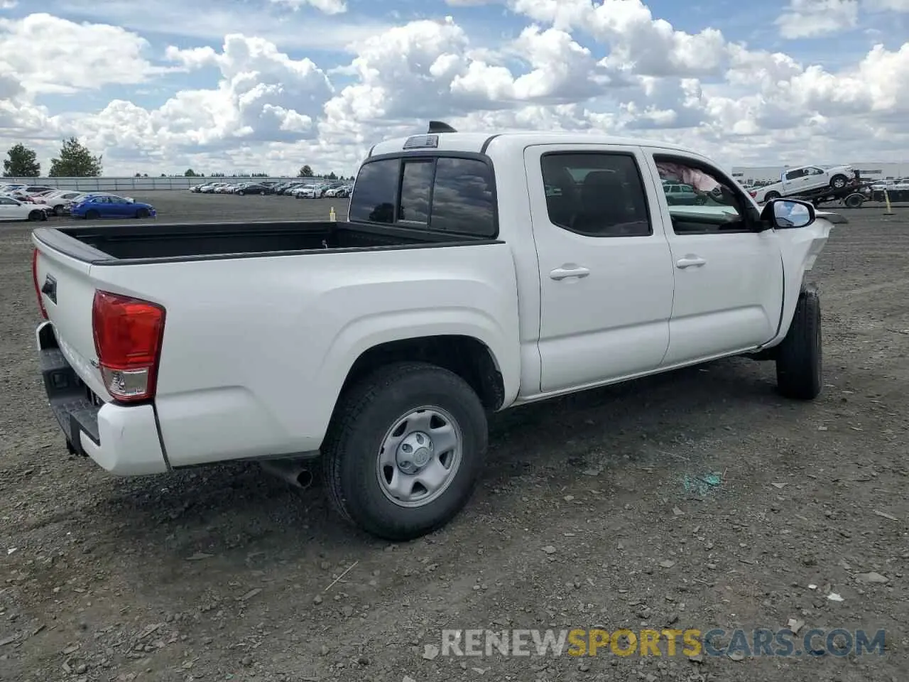 3 fotografías del automóvil dañado 3TMCZ5ANXMM375679 TOYOTA TACOMA 2021