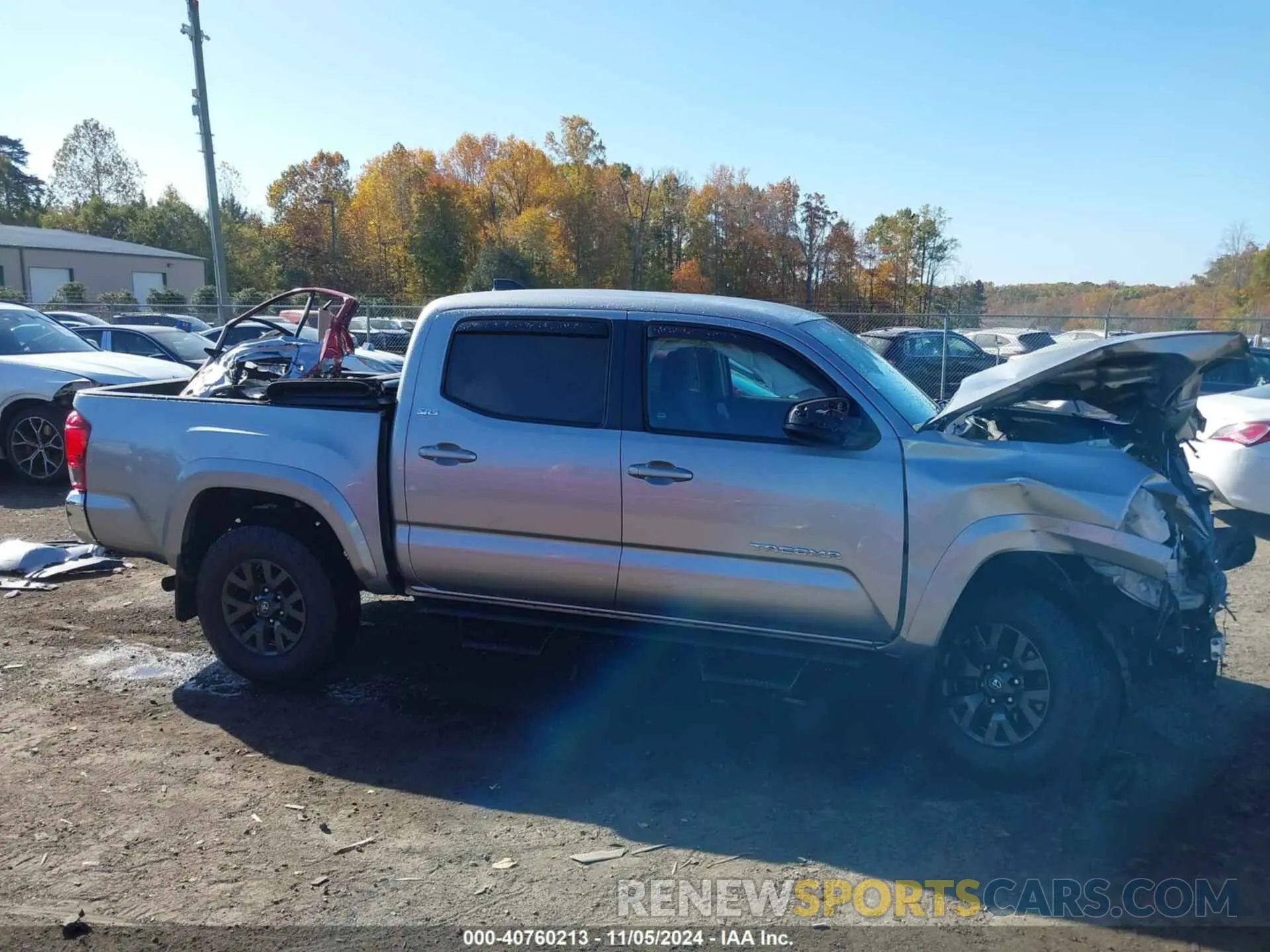 14 fotografías del automóvil dañado 3TMCZ5ANXMM381949 TOYOTA TACOMA 2021