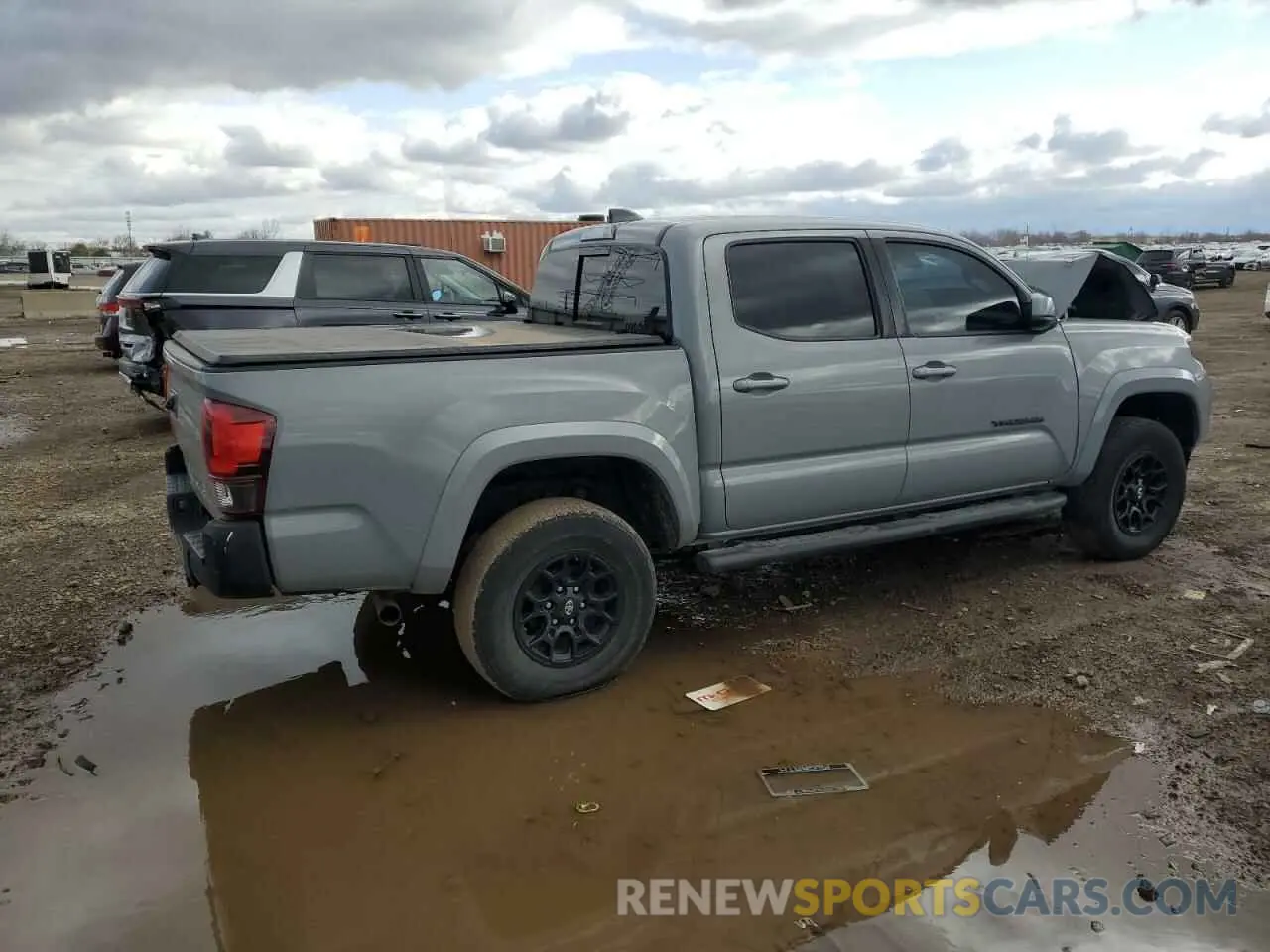 3 fotografías del automóvil dañado 3TMCZ5ANXMM398945 TOYOTA TACOMA 2021