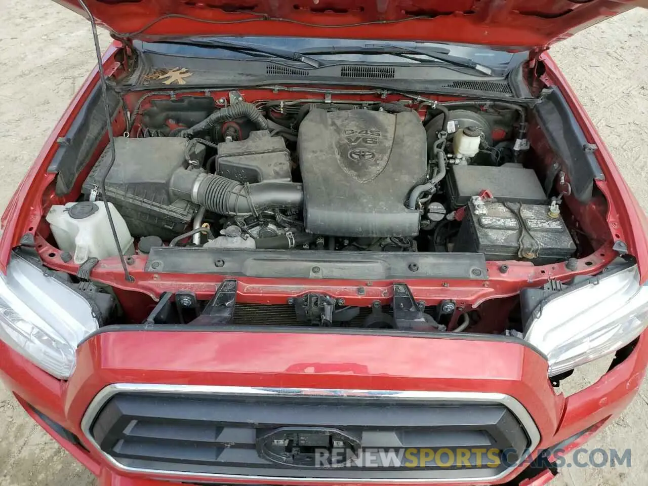11 fotografías del automóvil dañado 3TMCZ5ANXMM400807 TOYOTA TACOMA 2021