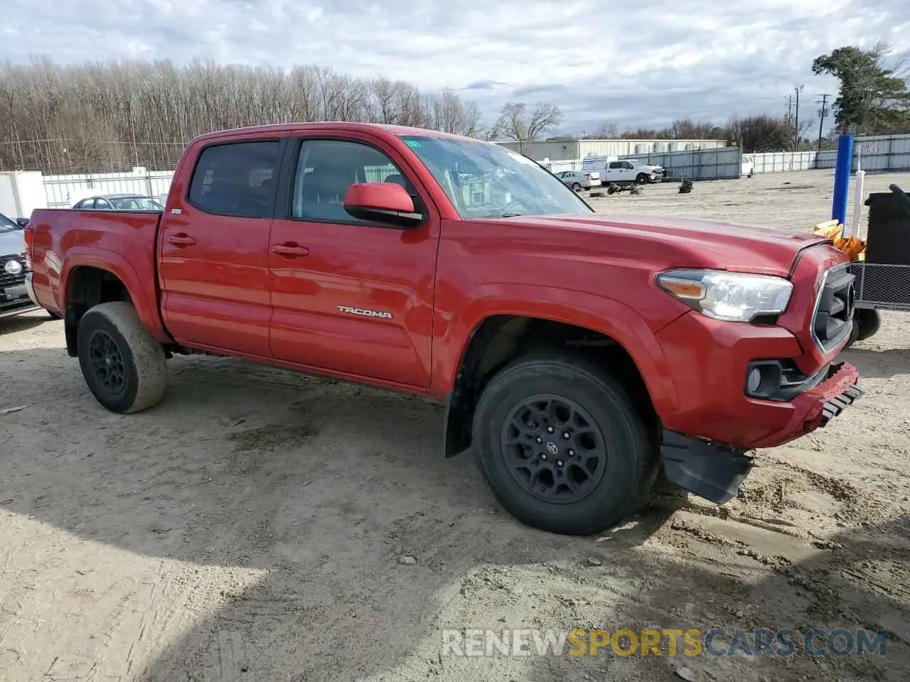 4 fotografías del automóvil dañado 3TMCZ5ANXMM400807 TOYOTA TACOMA 2021