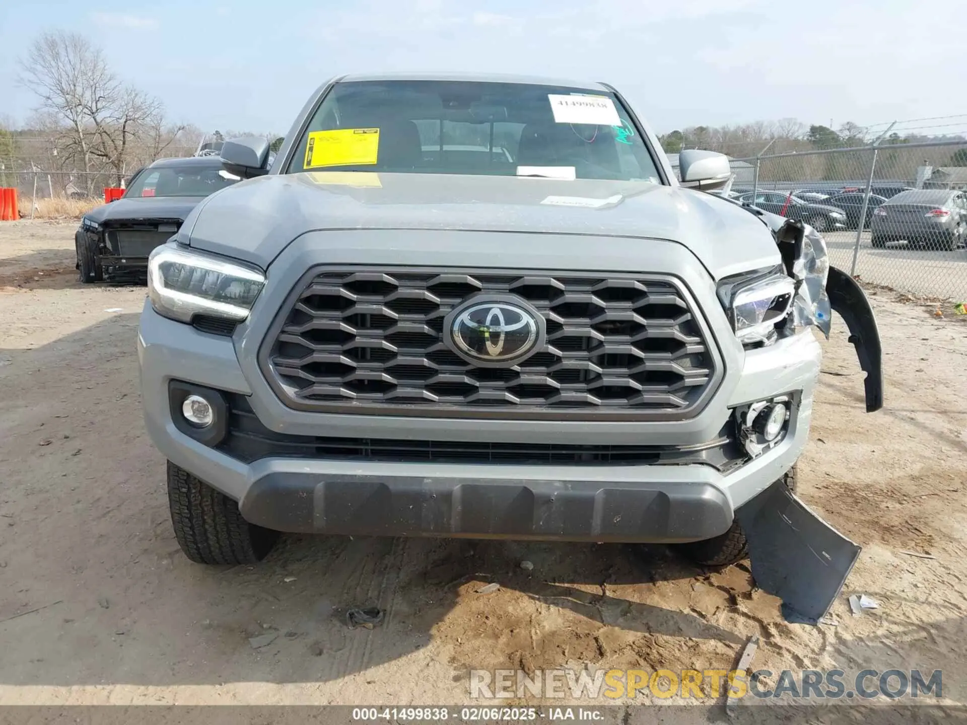 13 fotografías del automóvil dañado 3TMCZ5ANXMM401990 TOYOTA TACOMA 2021