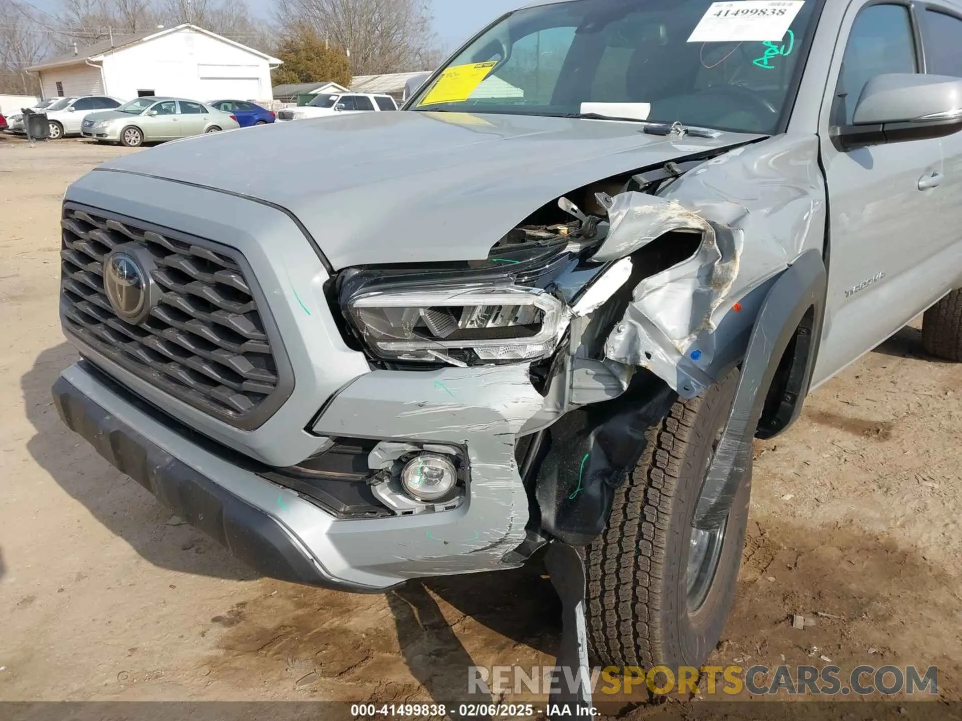 6 fotografías del automóvil dañado 3TMCZ5ANXMM401990 TOYOTA TACOMA 2021