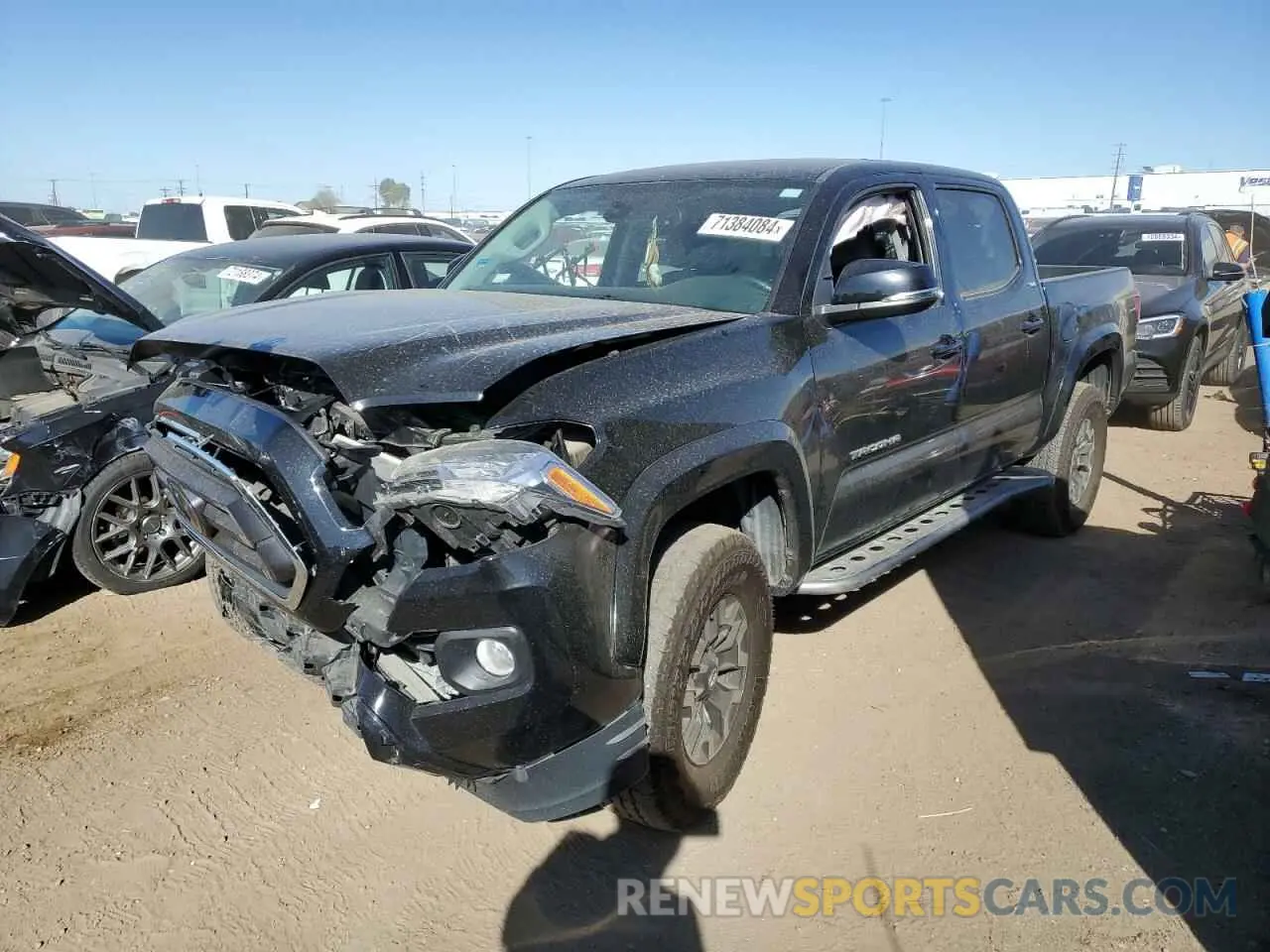 1 fotografías del automóvil dañado 3TMCZ5ANXMM411533 TOYOTA TACOMA 2021