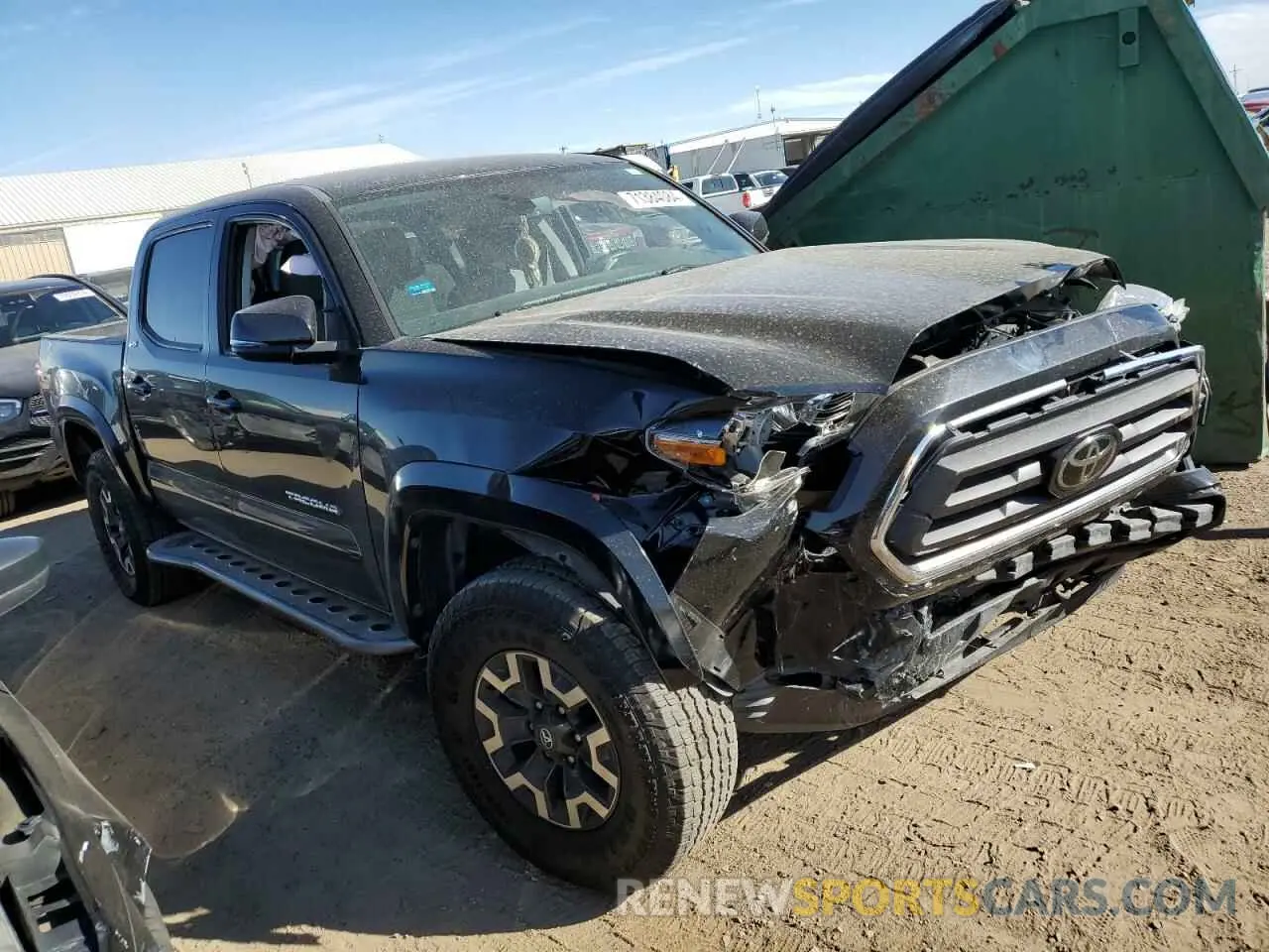 4 fotografías del automóvil dañado 3TMCZ5ANXMM411533 TOYOTA TACOMA 2021
