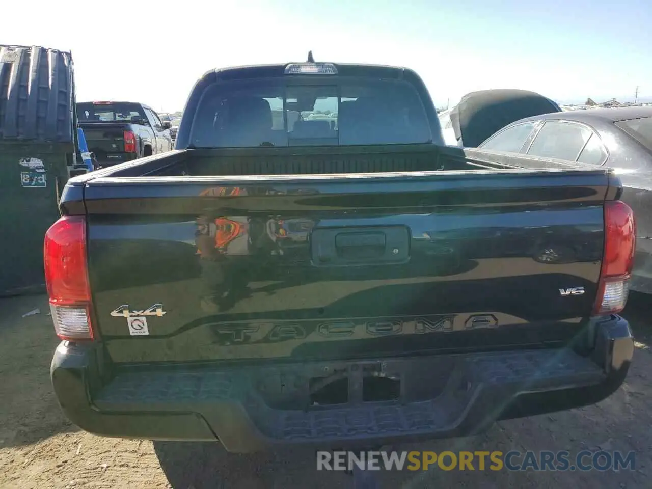 6 fotografías del automóvil dañado 3TMCZ5ANXMM411533 TOYOTA TACOMA 2021