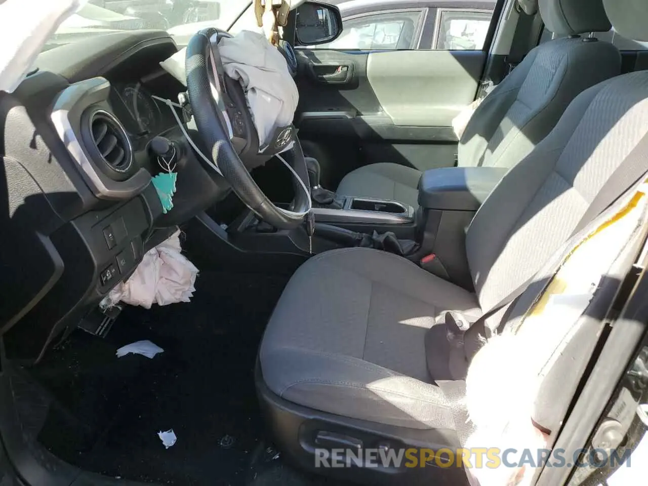 7 fotografías del automóvil dañado 3TMCZ5ANXMM411533 TOYOTA TACOMA 2021