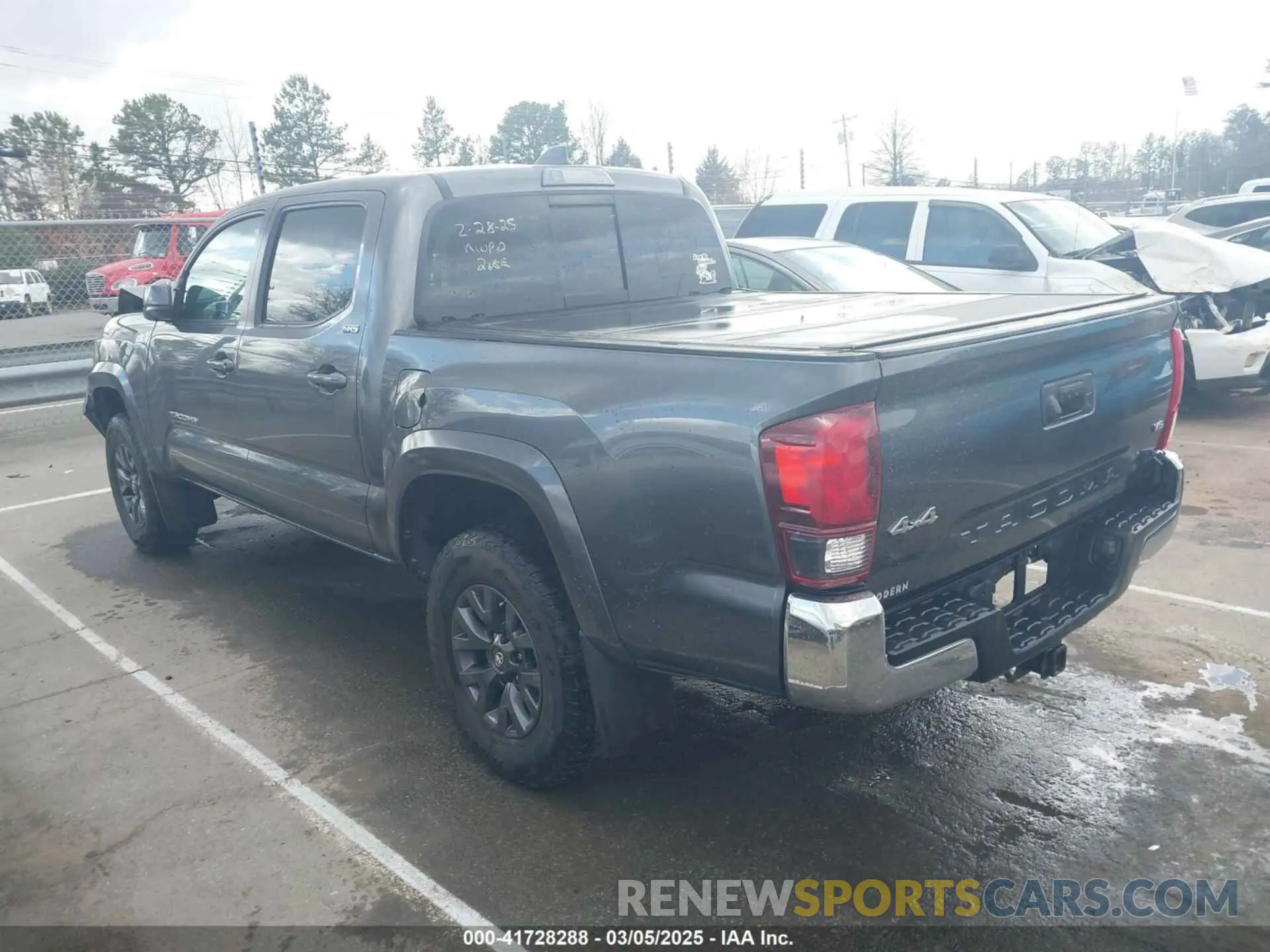 3 fotografías del automóvil dañado 3TMCZ5ANXMM415436 TOYOTA TACOMA 2021