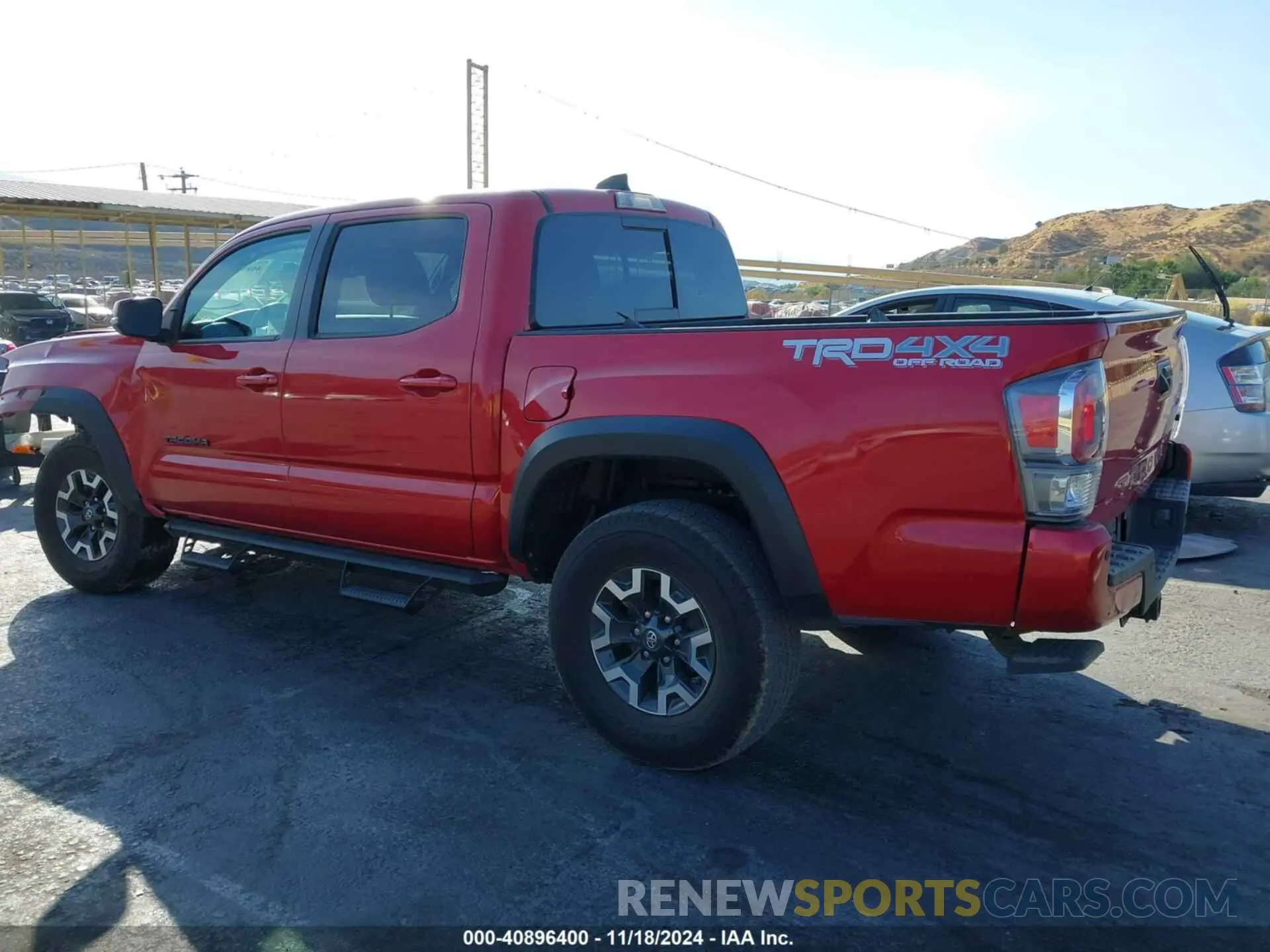 14 fotografías del automóvil dañado 3TMCZ5ANXMM430213 TOYOTA TACOMA 2021