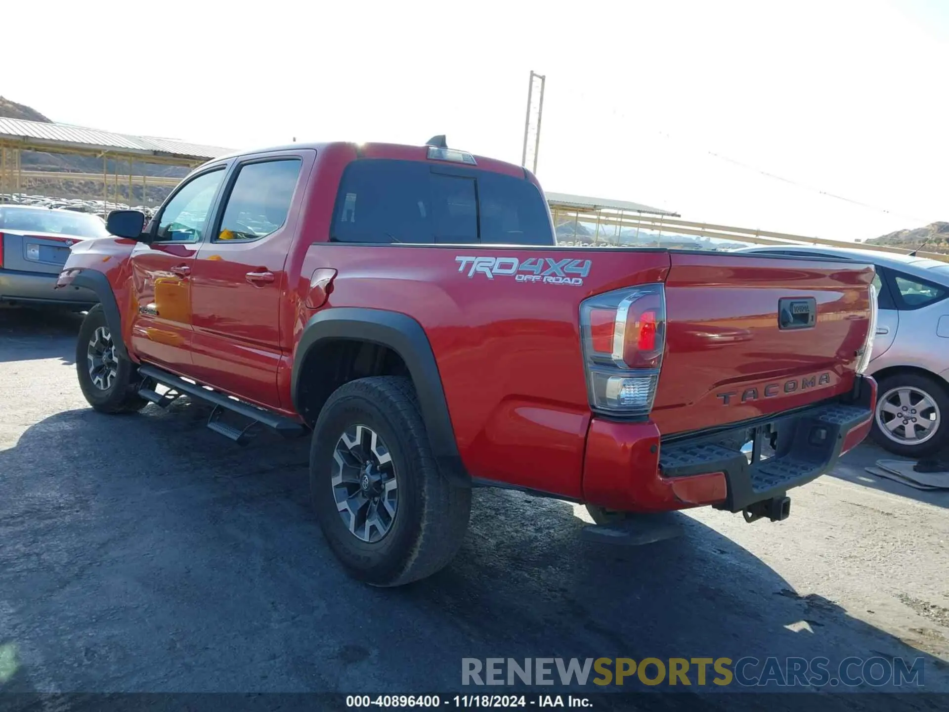 3 fotografías del automóvil dañado 3TMCZ5ANXMM430213 TOYOTA TACOMA 2021