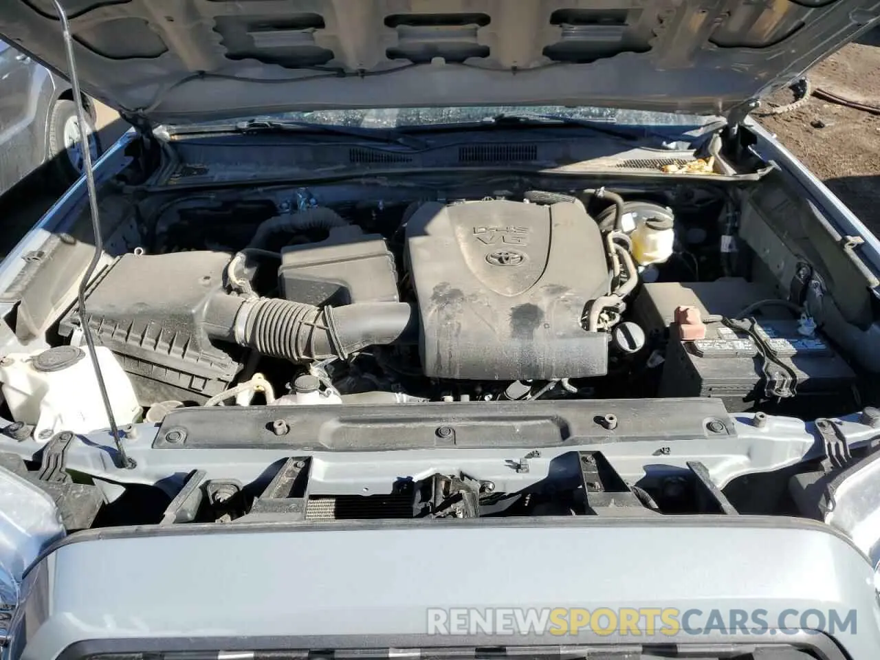11 fotografías del automóvil dañado 3TMCZ5ANXMM436738 TOYOTA TACOMA 2021