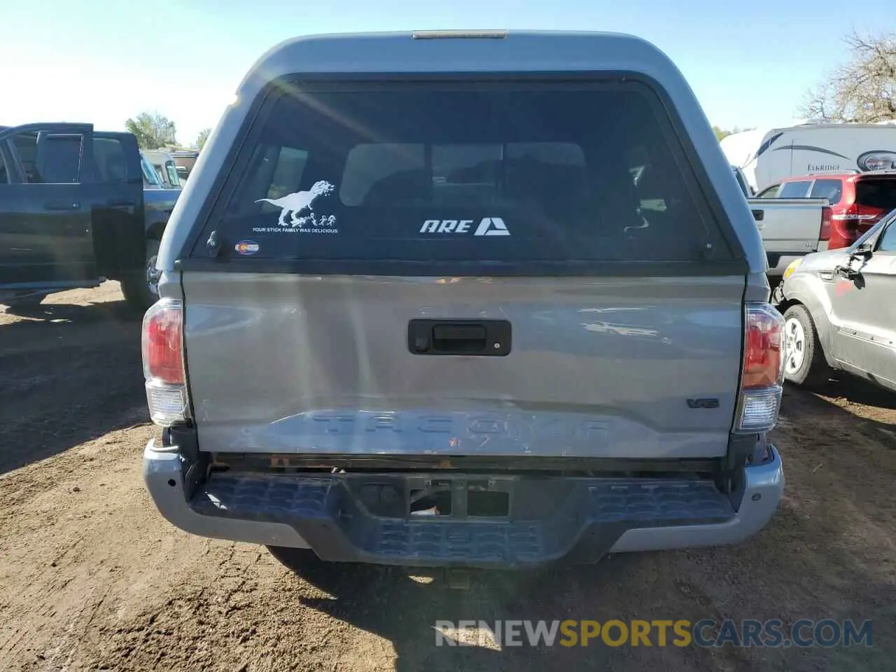 6 fotografías del automóvil dañado 3TMCZ5ANXMM436738 TOYOTA TACOMA 2021