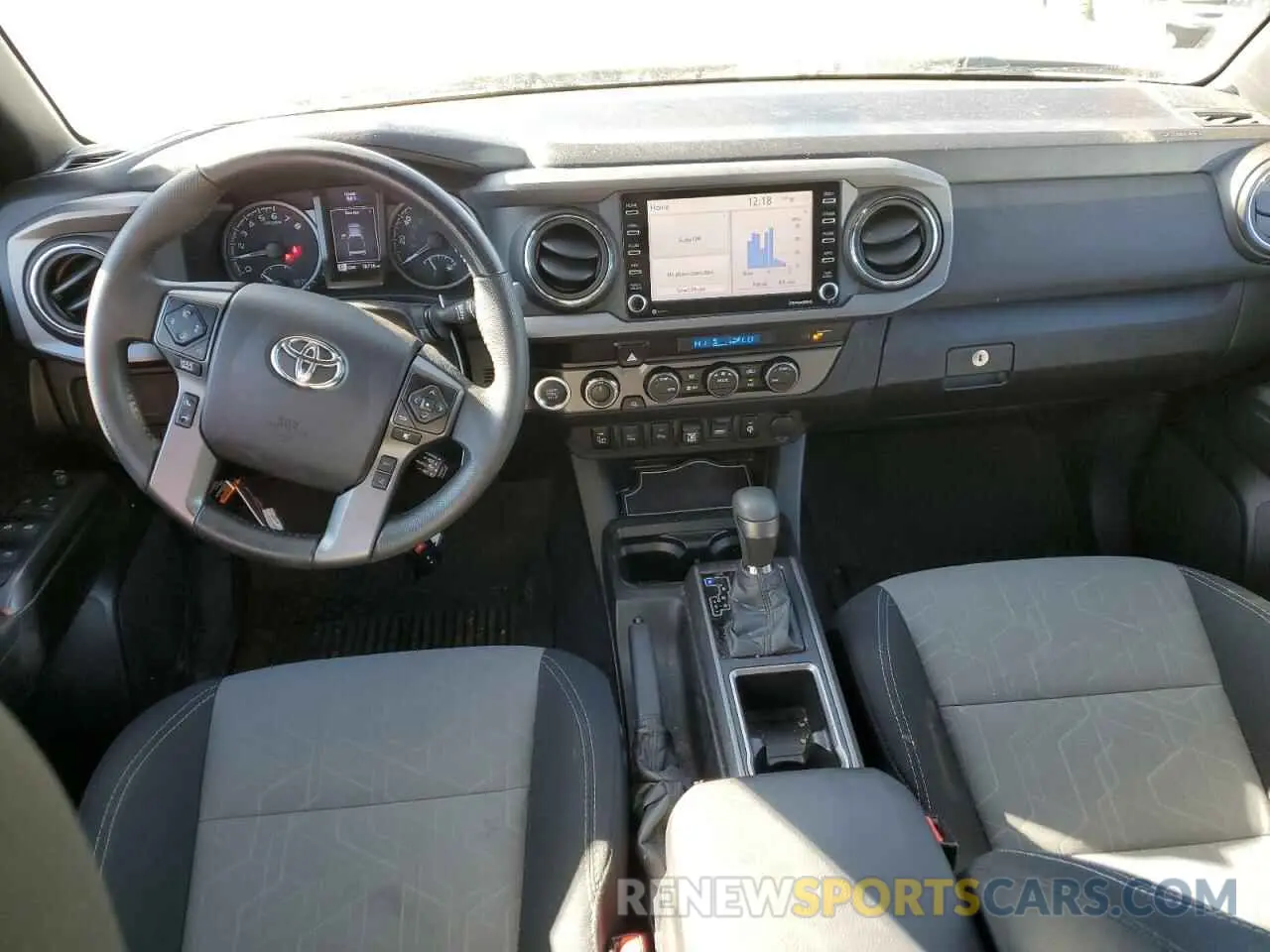 8 fotografías del automóvil dañado 3TMCZ5ANXMM436738 TOYOTA TACOMA 2021