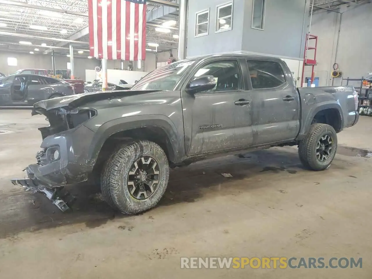 1 fotografías del automóvil dañado 3TMCZ5ANXMM437047 TOYOTA TACOMA 2021