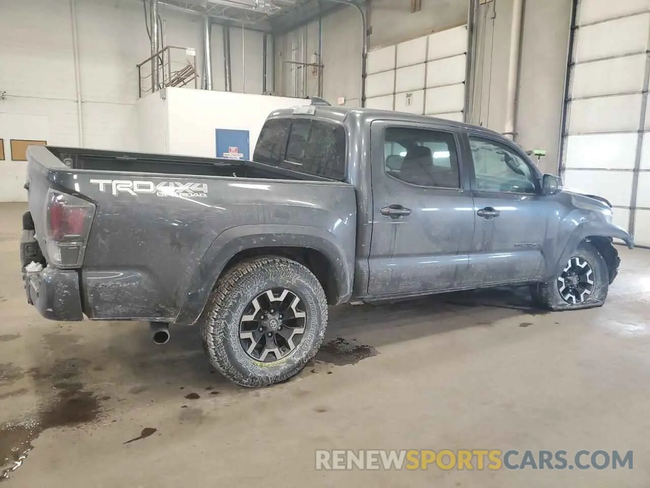 3 fotografías del automóvil dañado 3TMCZ5ANXMM437047 TOYOTA TACOMA 2021