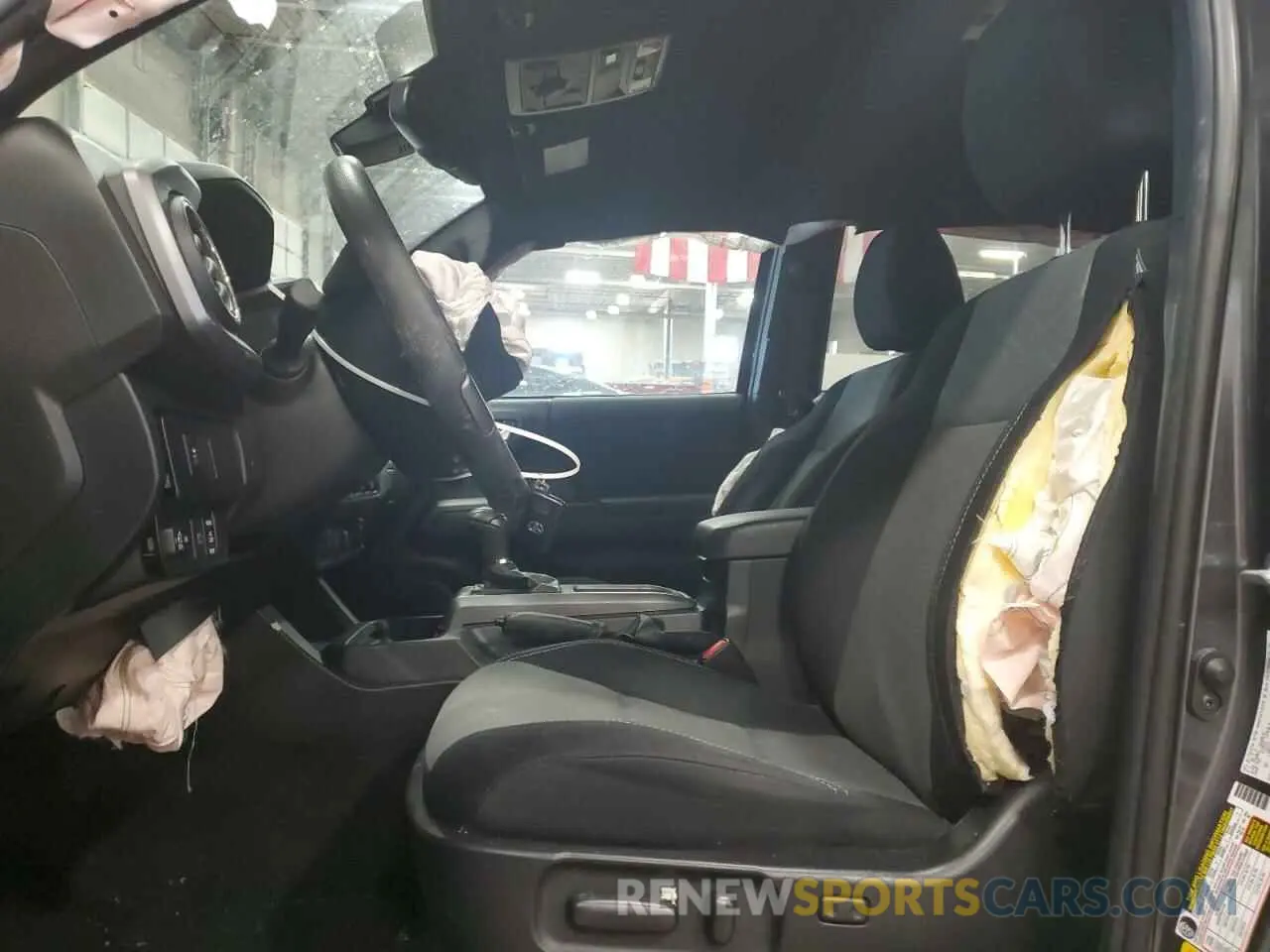 7 fotografías del automóvil dañado 3TMCZ5ANXMM437047 TOYOTA TACOMA 2021