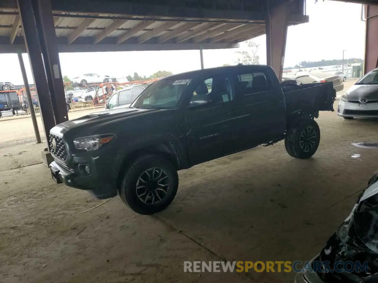 1 fotografías del automóvil dañado 3TMCZ5ANXMM442412 TOYOTA TACOMA 2021