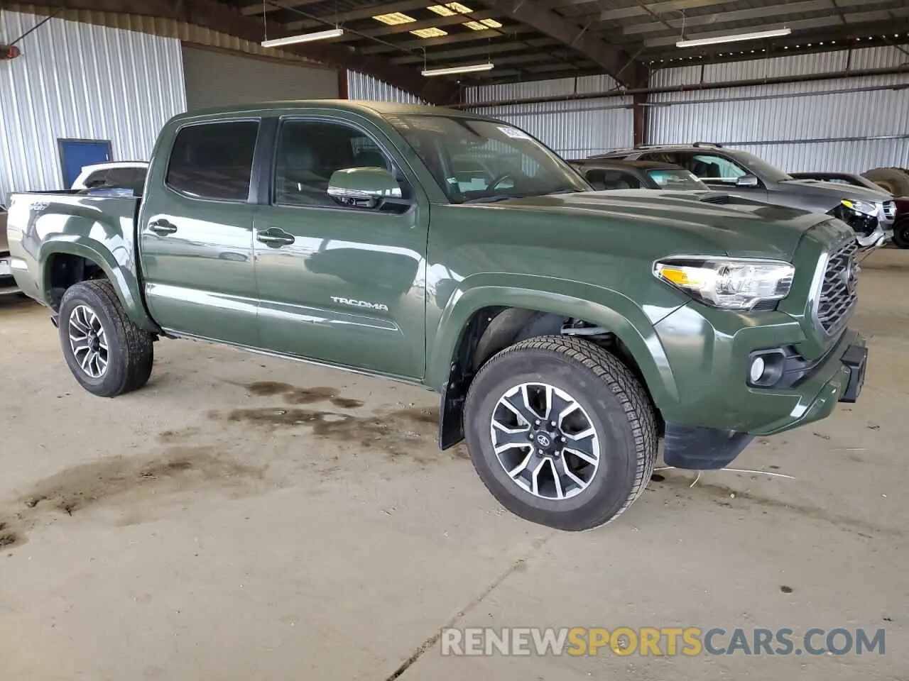 4 fotografías del automóvil dañado 3TMCZ5ANXMM442412 TOYOTA TACOMA 2021