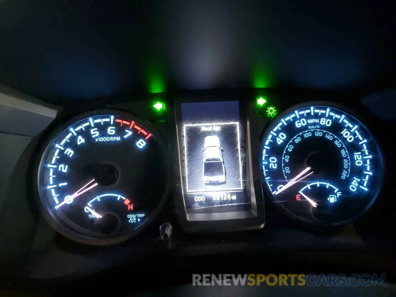 9 fotografías del automóvil dañado 3TMCZ5ANXMM442412 TOYOTA TACOMA 2021