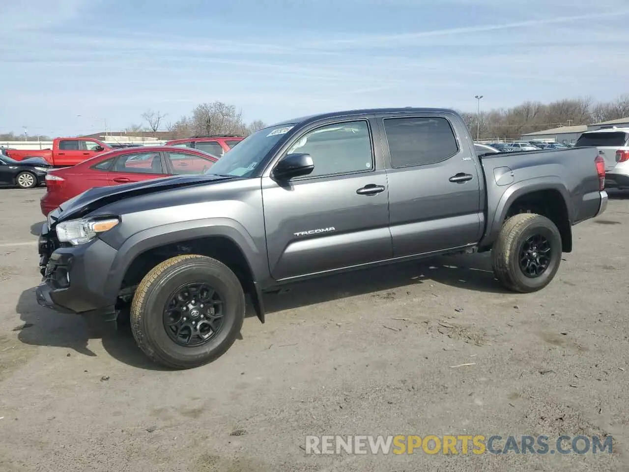 1 fotografías del automóvil dañado 3TMCZ5ANXMM442877 TOYOTA TACOMA 2021