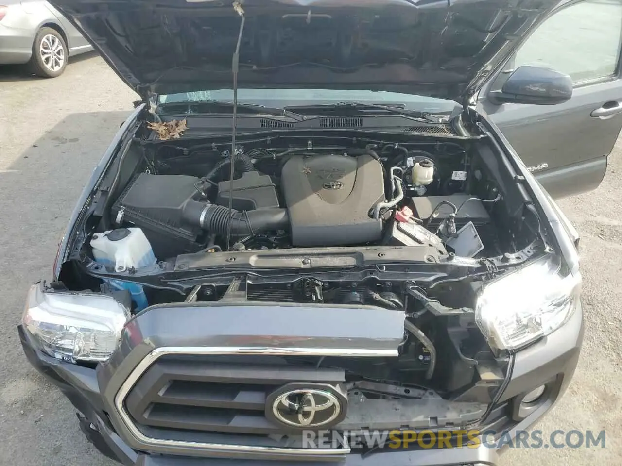 12 fotografías del automóvil dañado 3TMCZ5ANXMM442877 TOYOTA TACOMA 2021