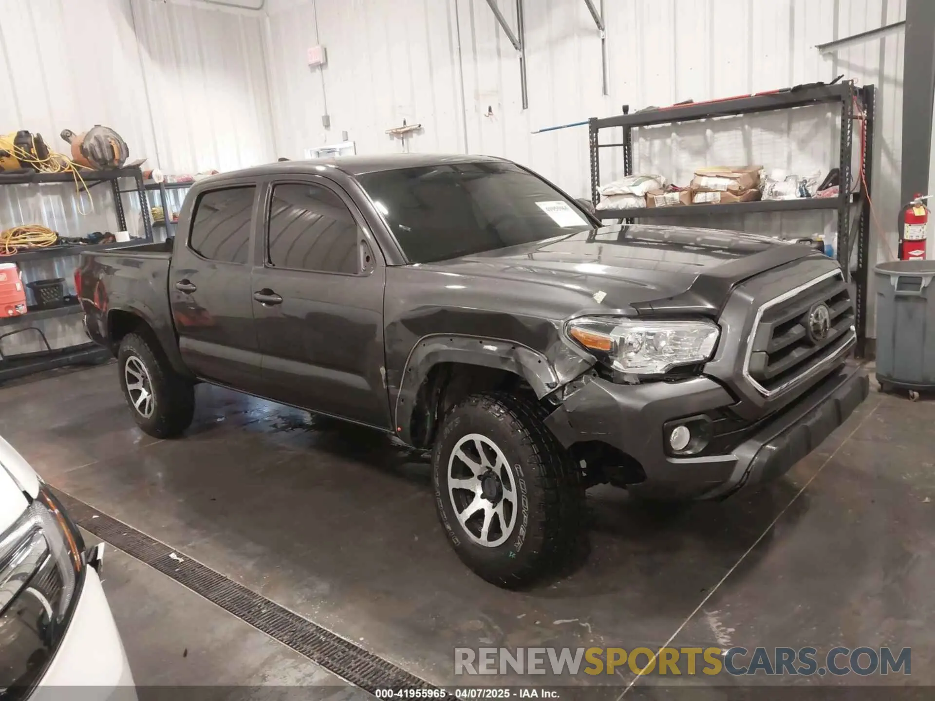 1 fotografías del automóvil dañado 3TMCZ5ANXMM447867 TOYOTA TACOMA 2021