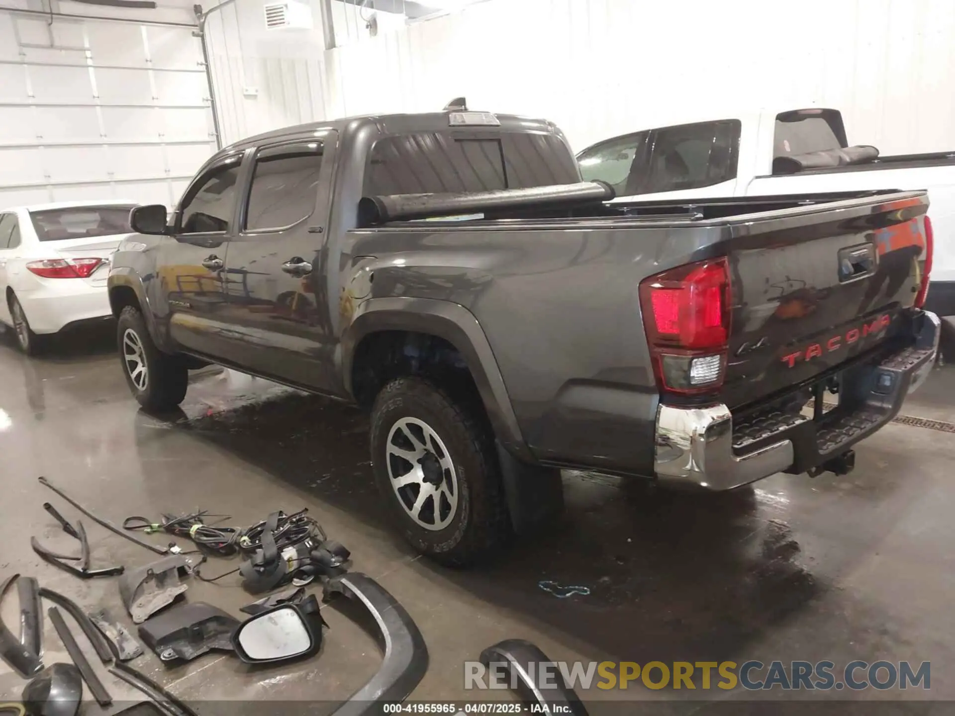 3 fotografías del automóvil dañado 3TMCZ5ANXMM447867 TOYOTA TACOMA 2021