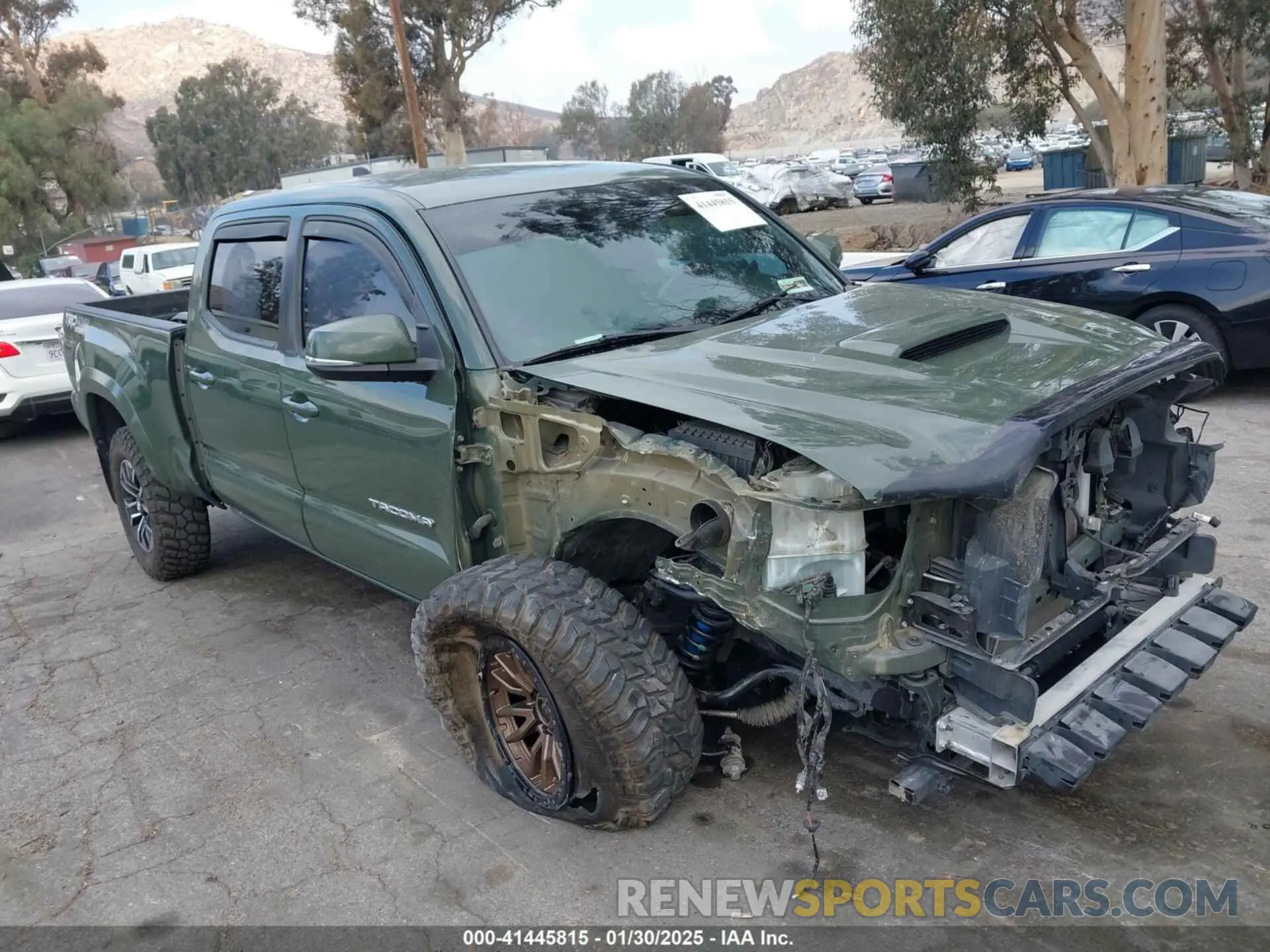 1 fotografías del automóvil dañado 3TMDZ5BN0MM116198 TOYOTA TACOMA 2021