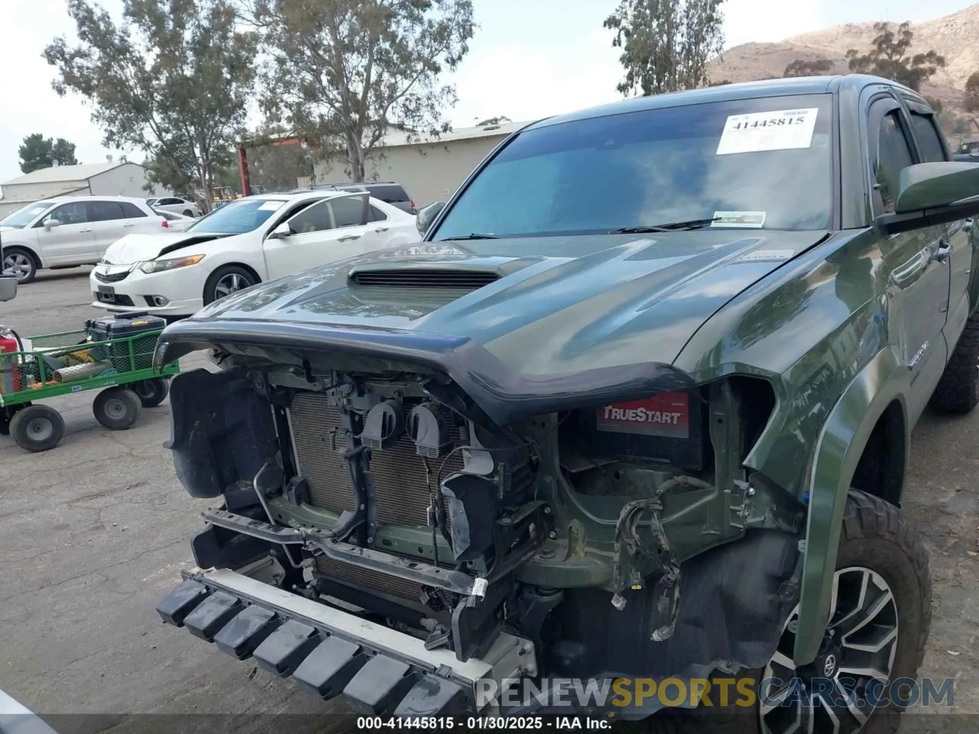 13 fotografías del automóvil dañado 3TMDZ5BN0MM116198 TOYOTA TACOMA 2021