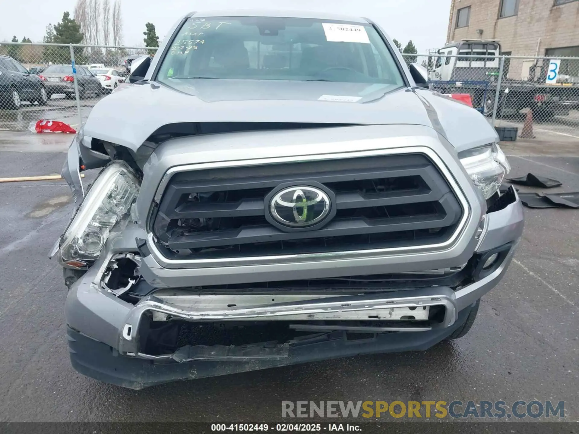 6 fotografías del automóvil dañado 3TMDZ5BN1MM101984 TOYOTA TACOMA 2021